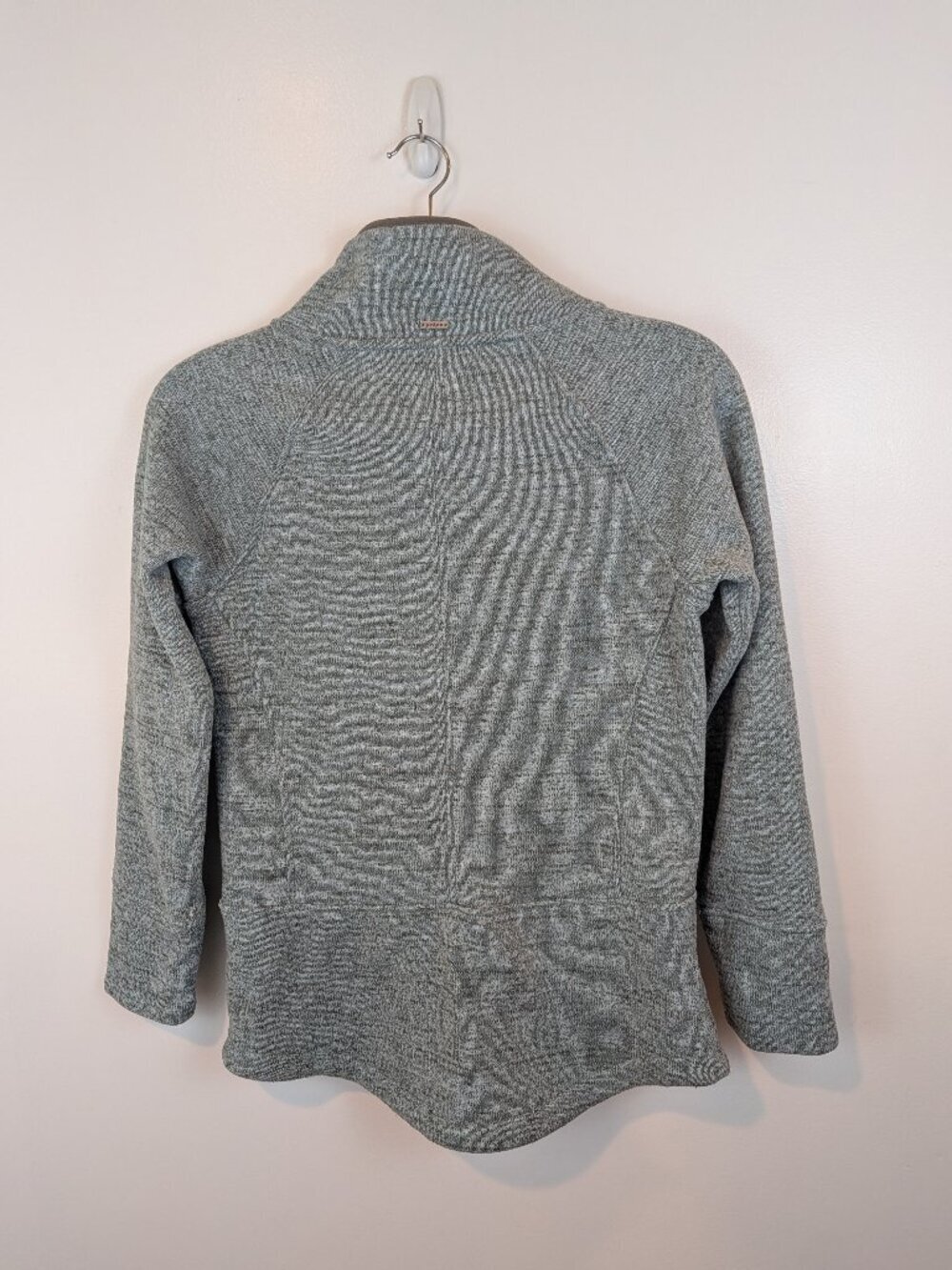 Prana Tri Thermal Threads Tuni Fleece Sweater Pullover in Green, Sz Medium - Picture 2 of 5